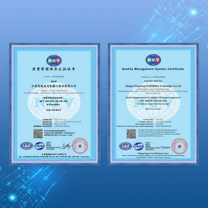 喜訊：祝賀我公司順利通過ISO9001質量管理體系認證