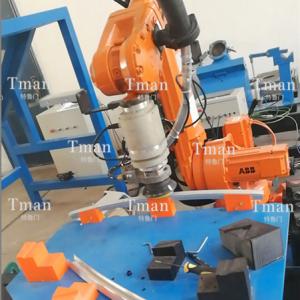 汽車導軌表面機器人打磨工作站