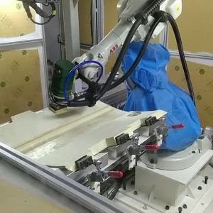 適配器全自動機器人打磨工作站